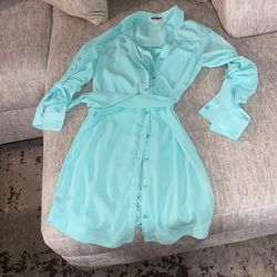 Teal Dress Size xs 