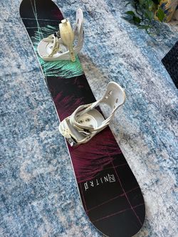 Nitro 149 cm snowboard/bindings/waxed-also sell bib/coat/glove/helmet/