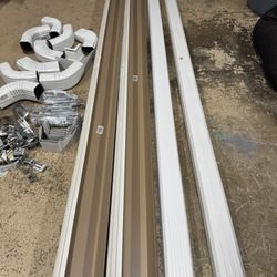 Aluminum Gutters and Accessories 
