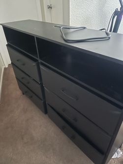 Free Black 6 drawer dresser