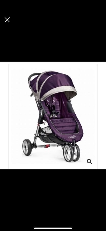 Baby Jogger City Mini stroller purple