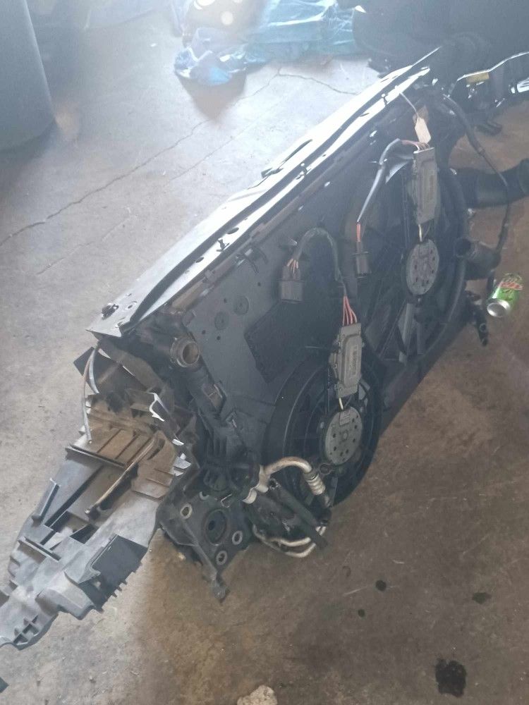04 vw touareg complete radiator assembly