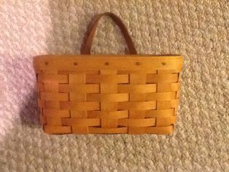 Longaberger hanging basket