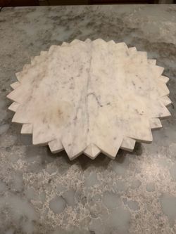 Spinning stone lazy Susan