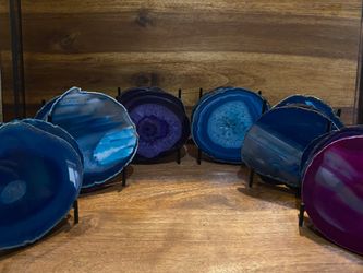 Natural Gem stone coasters