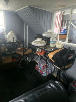 Table and chairs