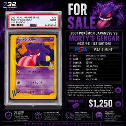 Psa 9 Vs Morty’s Gengar