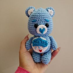 Grumpy care bear crochet 🧶 