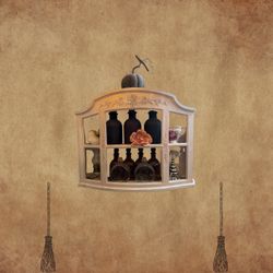 Vintage Wall Shelf/ Tea Shelf 