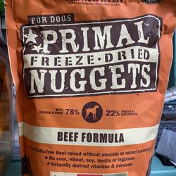 Primal Freeze Dried Nuggets, Dog Food