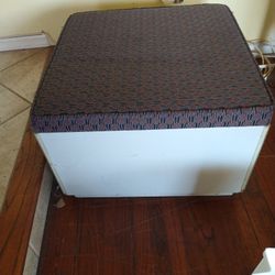 Square Storage Bin With Cushion Top
