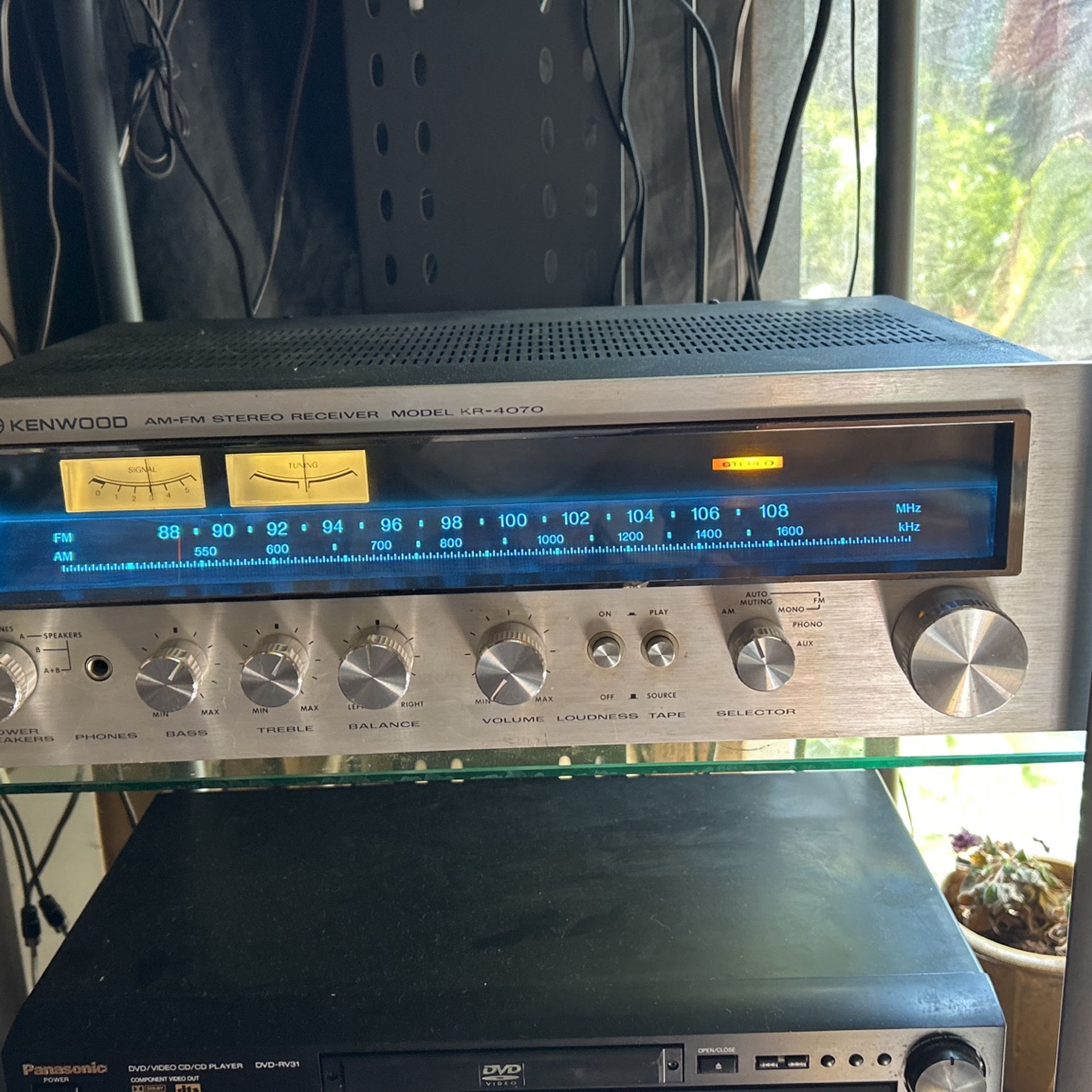 Kenwood Stereo Receiver Model Kr 4070