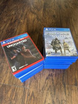 PS4 CONSOLE VIDEO GAMES 23 TOTAL USED ALL IN GOOD CONDITION