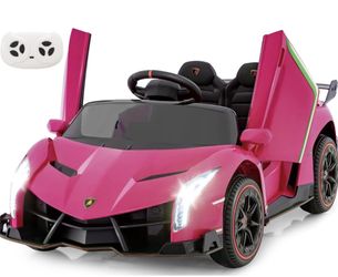 Pink Kids Lamborghini