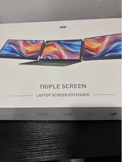 Triple screen laptop extender