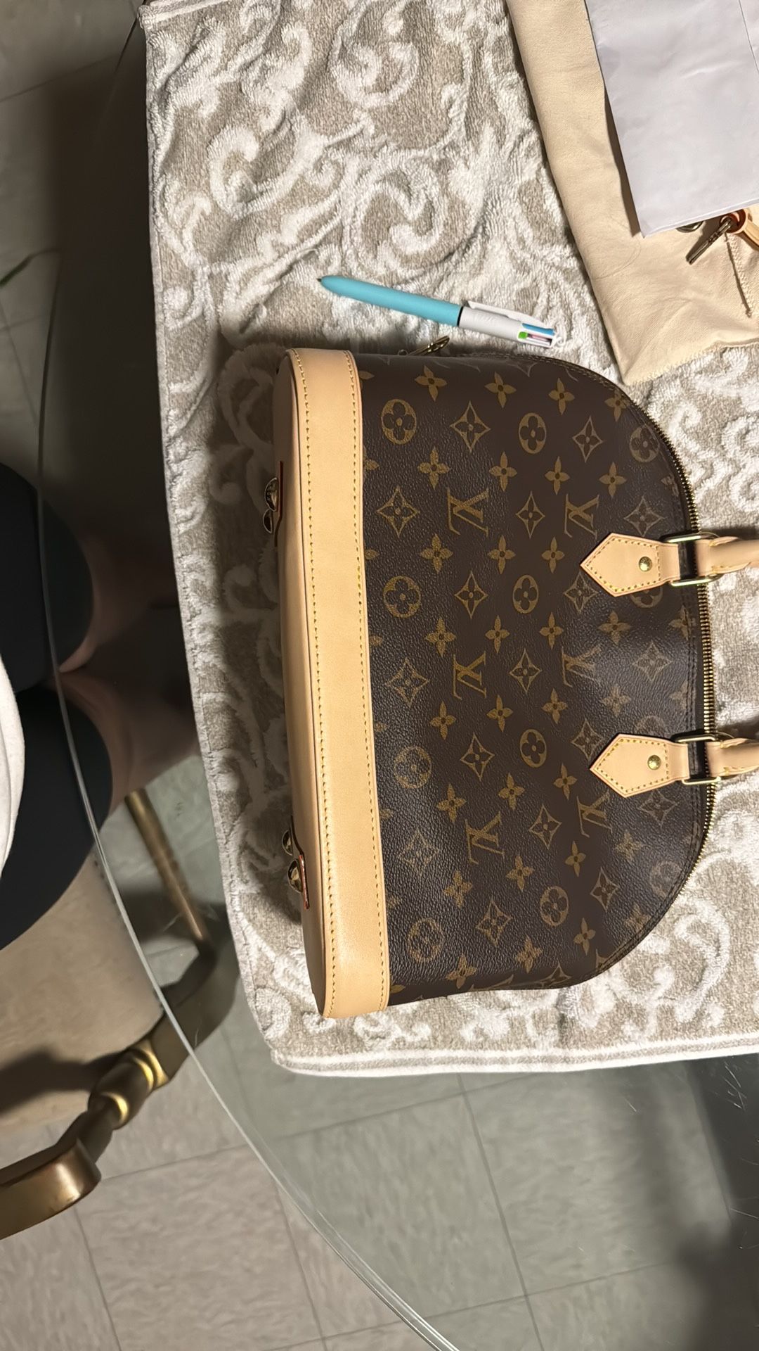Brand New Alma Louis Vuitton Purse