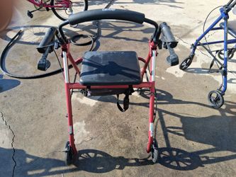 Senior citizens Walker rand good condition Not You will but work fine