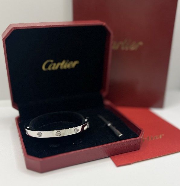Love Cz Bracelet W/Box