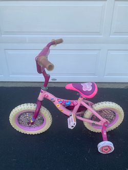 Barbie Kids Bike with Training Wheels
