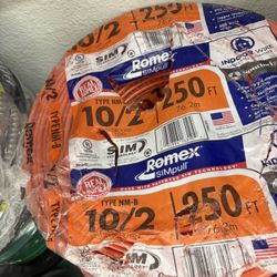 New Romex Wire 10/2