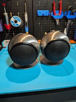 Orb audio stereo speakers