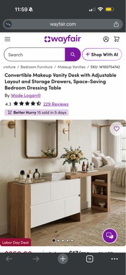 Vanity / dresser