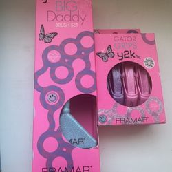 Framer Gator Clips And Brush Set 