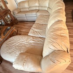 Leather Sectional