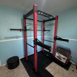 Squat Rack with Weights Ethos