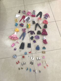 Barbie clothes And accessories