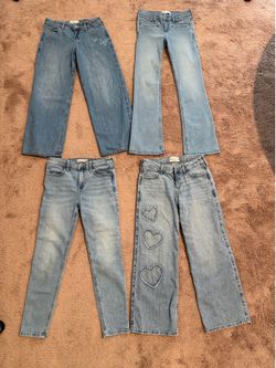 Abercrombie kids girls pants size 11/13 SHORT