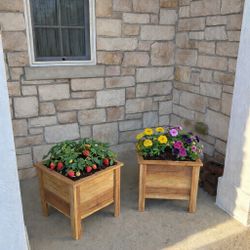 Handcrafted Cedar Planter Box