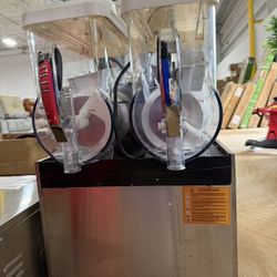 Commercial Beverage Dispenser, 2 Tanks 10 L Per Tank Juice Dispenser