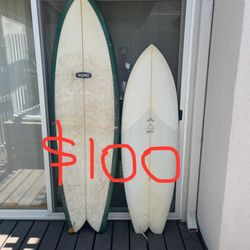 Twin Fin Surfboards 