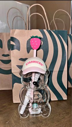 Starbucks bear cups
