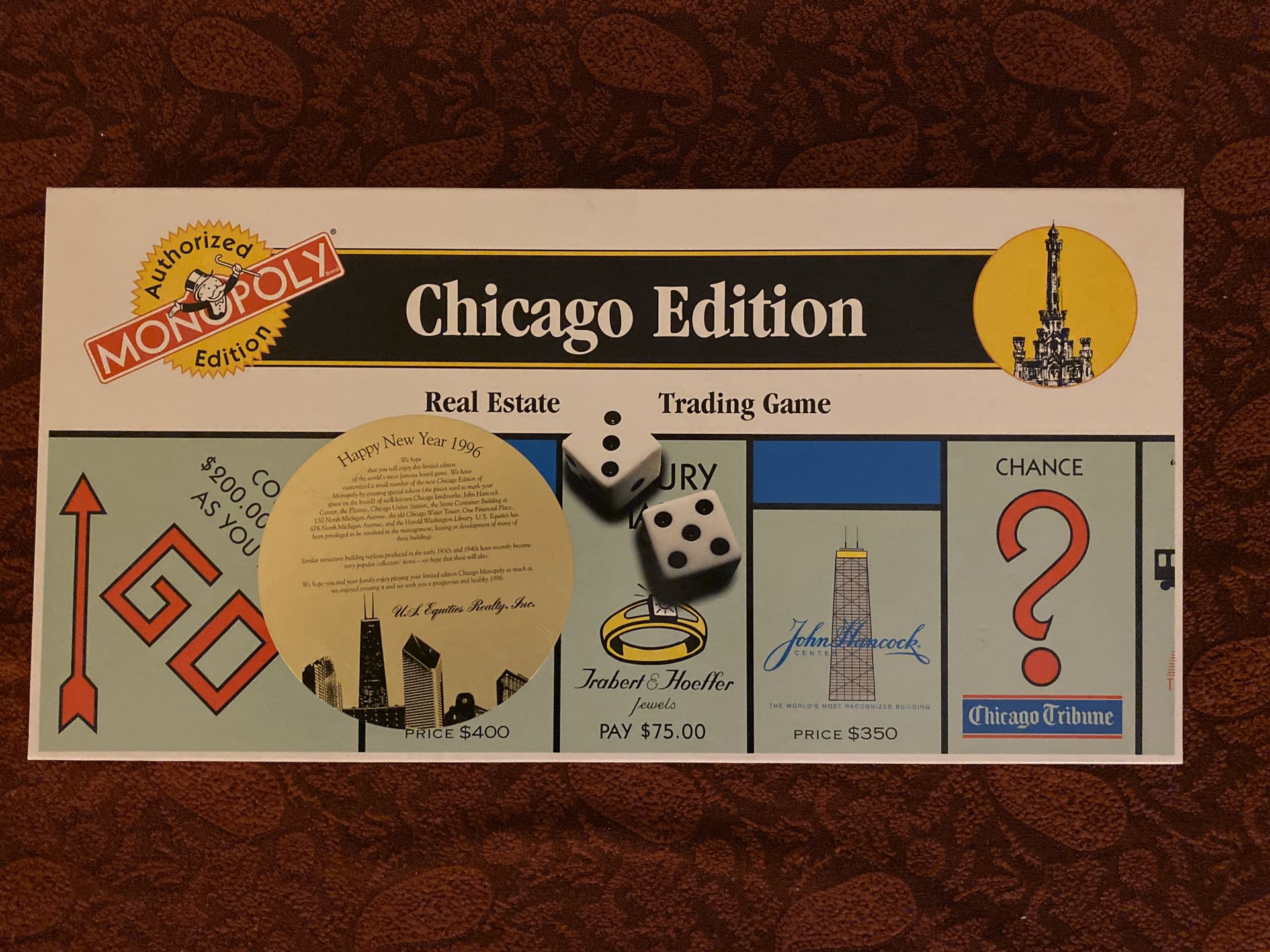 Monopoly Chicago Edition