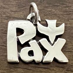 James Avery JA 925 PAX Dove (Peace) Charm Retired Sterling Silver