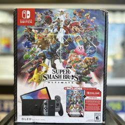 Nintendo Switch Super Smash Bros Oled (Brand New)