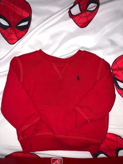 Ralph Lauren 2t boys red sweater