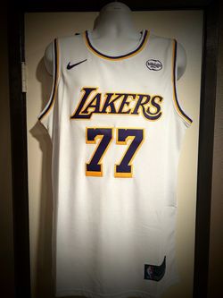Los Angeles Lakers #77 Luka Doncic White Basketball Jersey - S,M,L,XL,2X