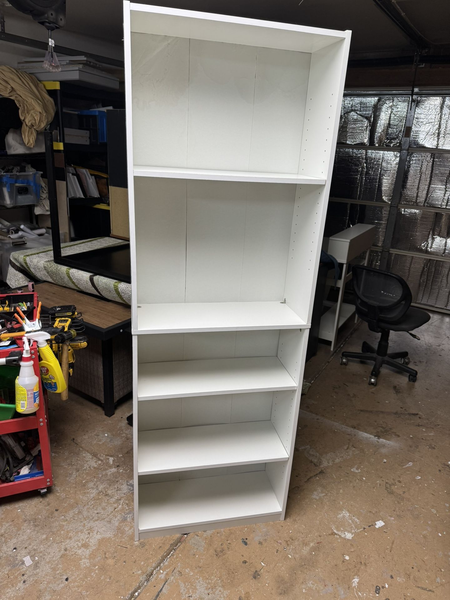 5 Shelf Adjustable Home Bookcase