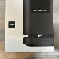 Bose Bass Module 500 Wireless Subwoofer Black ( Brand New )