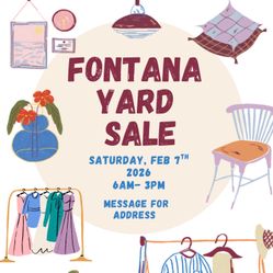 Fontana Yard Sale