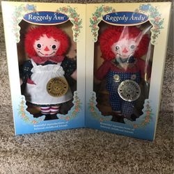 Raggedy Ann And Raggedy Andy Anniversary Dolls