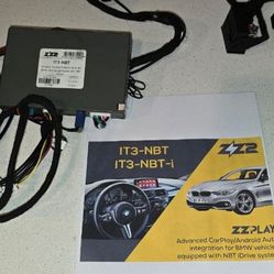 ZZ2 IT3-NBT Wireless CarPlay/ Android Auto, Camera & A/V for BMW