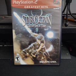 PS2 Star Ocean Till The End Of Time 