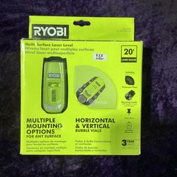 🧰🛠RYOBI Multi Surface Laser Level NEW-$25!🛠🧰