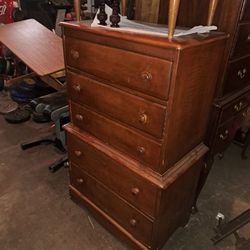 Solid Wood Dresser 