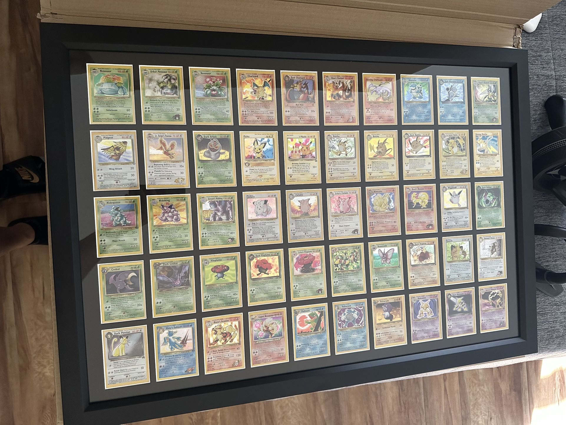 Vintage Holo Pokemon Card Collection (200 Cards - Base Set to Neo Destiny)