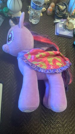 Build A Bear My Little Pony Twilight Sparkle Purple Unicorn Plush